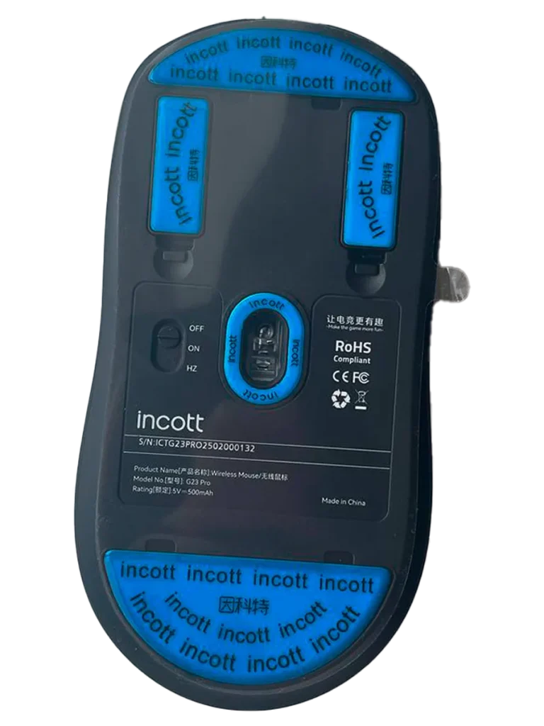 Игровая мышь беспроводная с hotswap Incott G23 pro 8k paw3950 - изображение 29